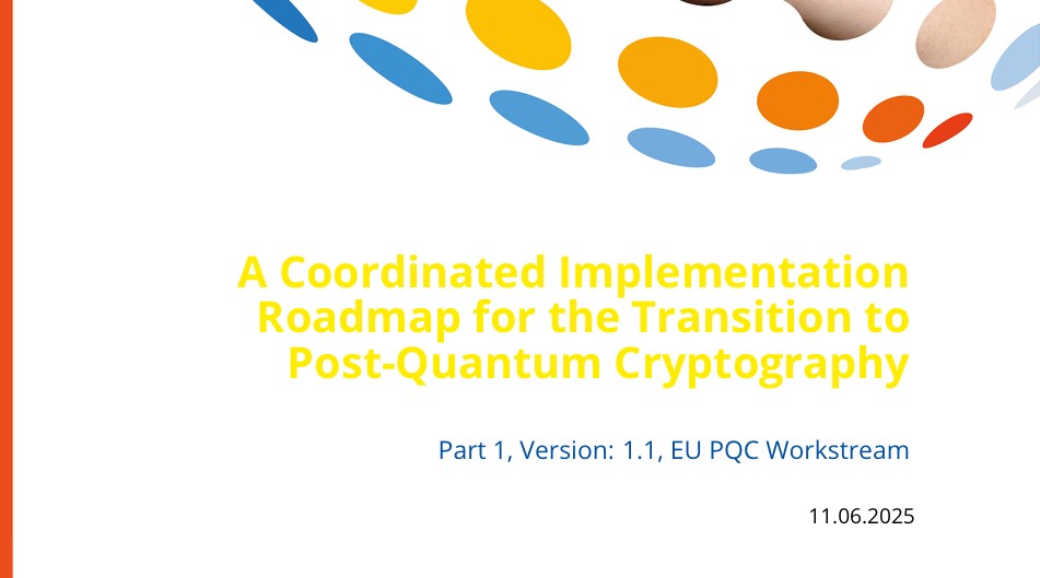 Hoja de ruta coordinada para la transición postcuántica